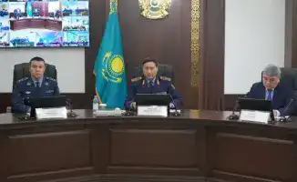 В СКО заместитель министра внутренних дел провел встречу с сотрудниками полиции и представил нового начальника