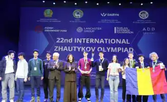 XXII Международная Жаутыковская олимпиада по математике, физике и информатике собрала 612 школьников из 16 стран в Алматы