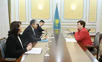 Встреча МИД Казахстана и Посла Германии