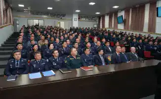 НОВЫЙ РУКОВОДИТЕЛЬ ДЕПАРТАМЕНТА ПОЛИЦИИ ТУРКЕСТАНСКОЙ ОБЛАСТИ ВСТУПИЛ В ДОЛЖНОСТЬ
