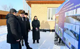 Аким области обсудил международные стандарты социальных услуг в Бескарагайском районе