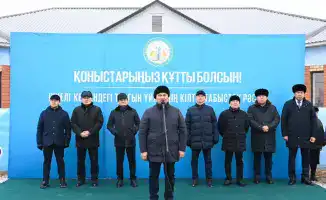 Ключи от квартир для семей из социально уязвимых слоев населения в Шиели