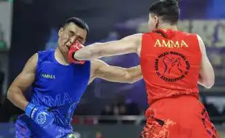 Казахстанский военнослужащий Кадырбек Шынбаев завоевал золото на чемпионате Азии по ММА в Китае