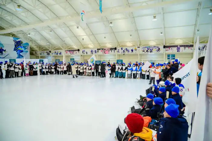 «Жулдызай»: в Астане состоялась церемония открытия национальных инклюзивных игр для детей с особыми потребностями (6)