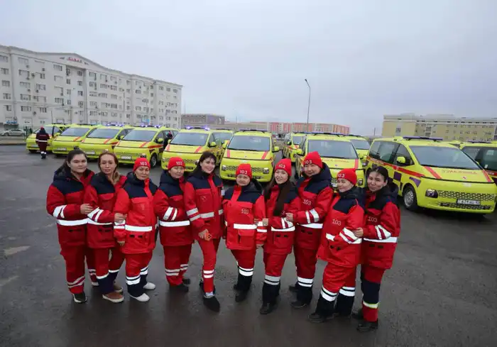 В Мангистау открыли вторую в стране уникальную станцию скорой помощи (9)