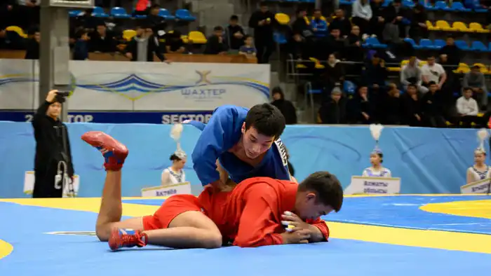 Самбо в Караганде: борьба за место в сборной! Астане