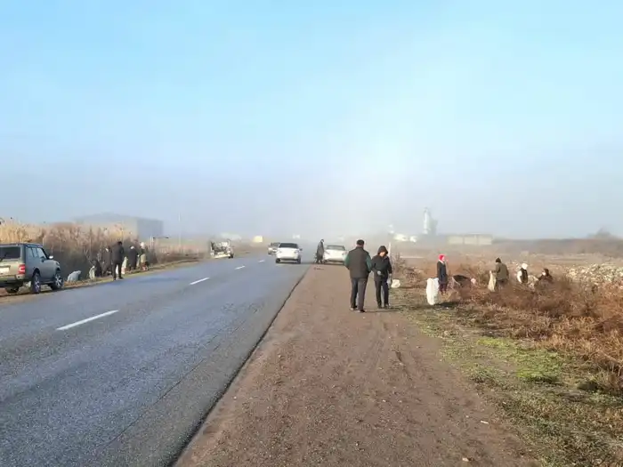 ТУРКЕСТАН: ЖЕТЫСАЙ — ЧИСТОТА КАК НОВОЕ ДЫХАНИЕ ПРИРОДЫ В АКЦИИ «ТАЗА КАЗАҚСТАН» Астане