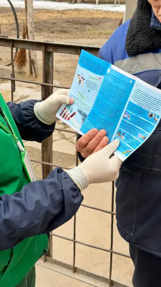 В Алматы бесплатно вакцинируют сельскохозяйственных животных (6)