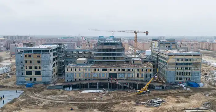 ГЛАВА МИНЗДРАВА ПОСЕТИЛА РЯД СТРОЯЩИХСЯ ОБЪЕКТОВ ЗДРАВООХРАНЕНИЯ В КЫЗЫЛОРДИНСКОЙ ОБЛАСТИ (2)