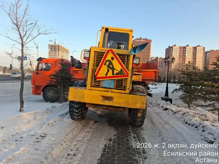 Снег не ждет: Астана в режиме 24/7! Астане