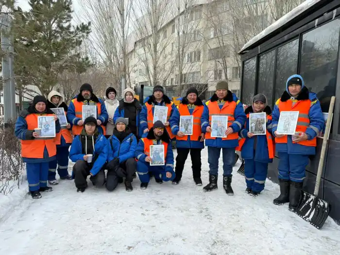 Глазами искусственного интеллекта: волонтеры столичного района Байконыр особенно порадовали работников коммунальных служб (5)