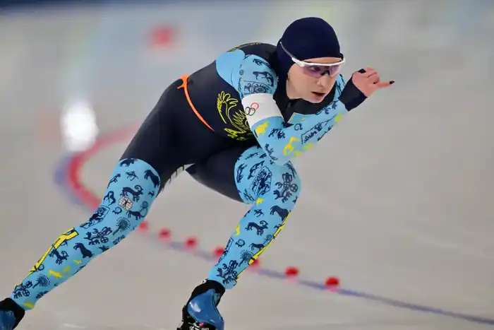 Елизавета Голубева финиширует седьмой на дистанции 1500 метров на Олимпиаде в Милане Астане