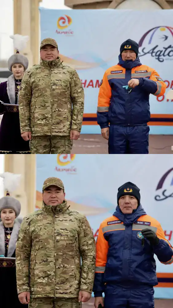 Глава МЧС вручил спасателям Актюбинской области ключи от новой техники (7)