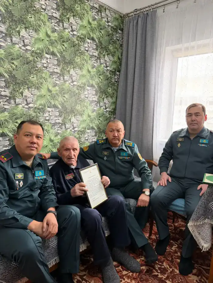 Павлодар чествует ветерана на его 100-летие Астане