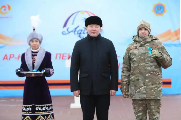 Передача ключей новой техники для департамента по чрезвычайным ситуациям в Актобе Астане