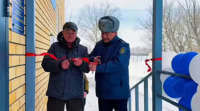 В селе Камышенка открылся новый участковый полицейский пункт для улучшения правовой защиты жителей Астане