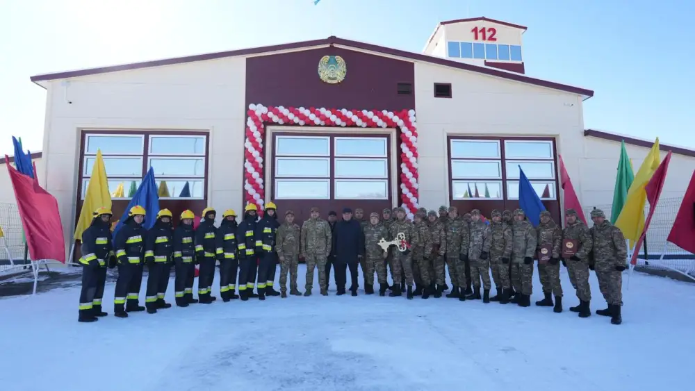 Новое пожарное депо в селе Балпык би обеспечит защиту 13 населённых пунктов (9)