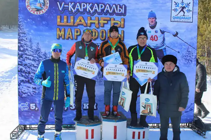 Лучших лыжников-марафонцев определили в Каркаралинске (4)