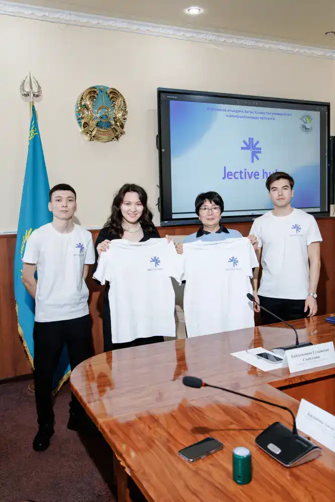 В Западно-Казахстанском университете имени М.Утемисова презентовали JECTIVE HUB (4)