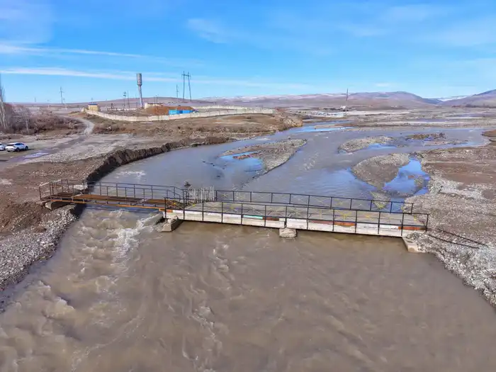 Кушеров инспектировал паводковые работы в Сауранском районе Астане