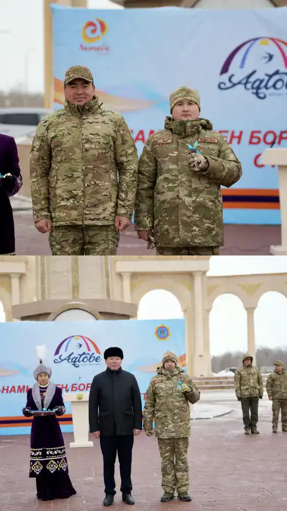 Глава МЧС вручил спасателям Актюбинской области ключи от новой техники (5)