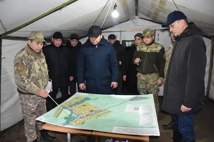 ТУРКЕСТАН: УСИЛЕНИЕ МЕР ПО ПРЕДУПРЕЖДЕНИЮ ЧРЕЗВЫЧАЙНЫХ СИТУАЦИЙ В САУРАНСКОМ РАЙОНЕ В УСЛОВИЯХ ПЛОХОЙ ПОГОДЫ Астане