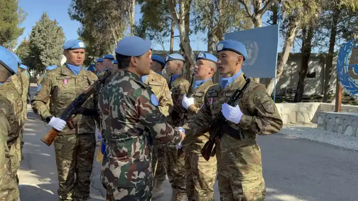 Казахстанские миротворцы на Голанах отмечены медалями ООН за выдающиеся достижения в обеспечении безопасности Астане