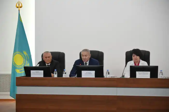 В ГОРОДЕ ШЫМКЕНТ СОСТОЯЛАСЬ ВСТРЕЧА С ПРЕДСТАВИТЕЛЯМИ СФЕРЫ ЗДРАВООХРАНЕНИЯ (8)