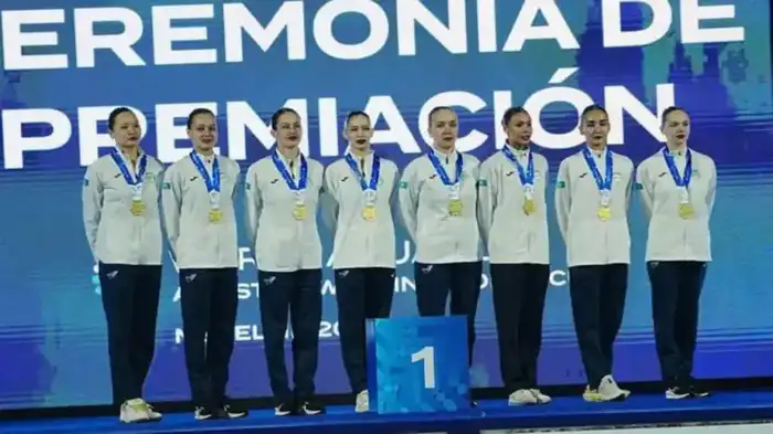 Карагандинские спортсмены блестяще выступили на первом этапе Кубка мира по артистическому плаванию, завоевав 11 медалей. Астане