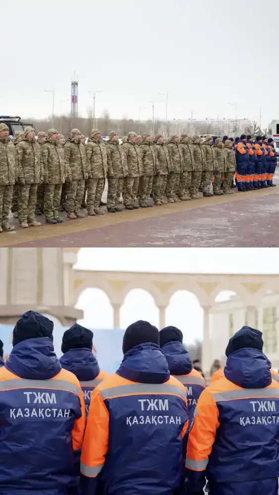 Глава МЧС вручил спасателям Актюбинской области ключи от новой техники (3)