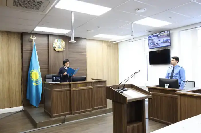 Магистранты Академии правосудия обсудили вопросы правосудия на встрече в специализированном суде Астаны Астане