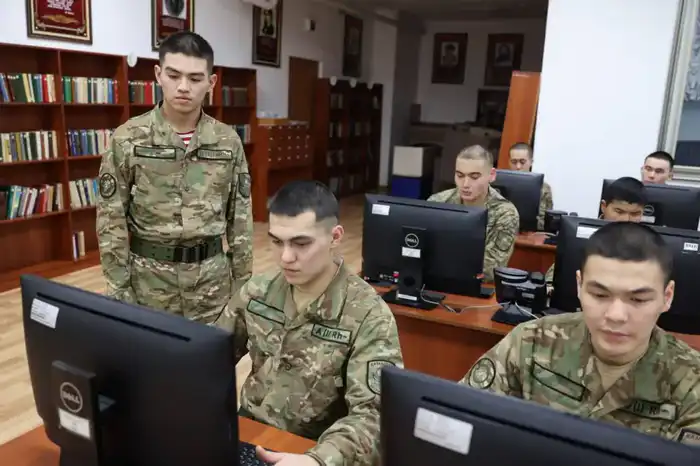 Цифровой портал для военнослужащих от солдата Национальной гвардии Астане