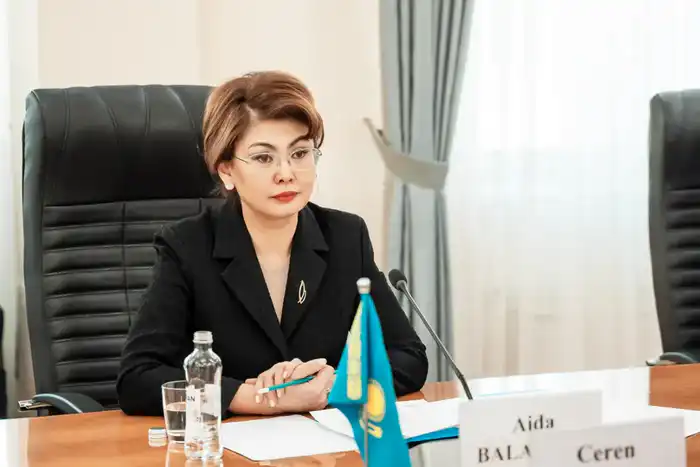 Встреча Аиды Балаевой с главой ООН-Женщины в Казахстане Астане