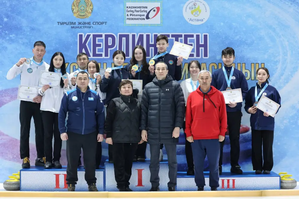 Стали известные чемпионы Казахстана по кёрлингу среди смешанных команд (2)