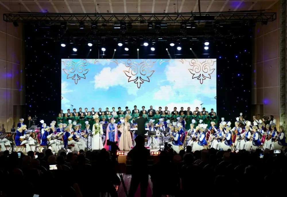 Концерт, посвященный 180-летию Жамбыла Жабаева, прошел в Алматы (4)