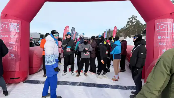 Ледяной забег: 700 шагов к событиям региона! Астане