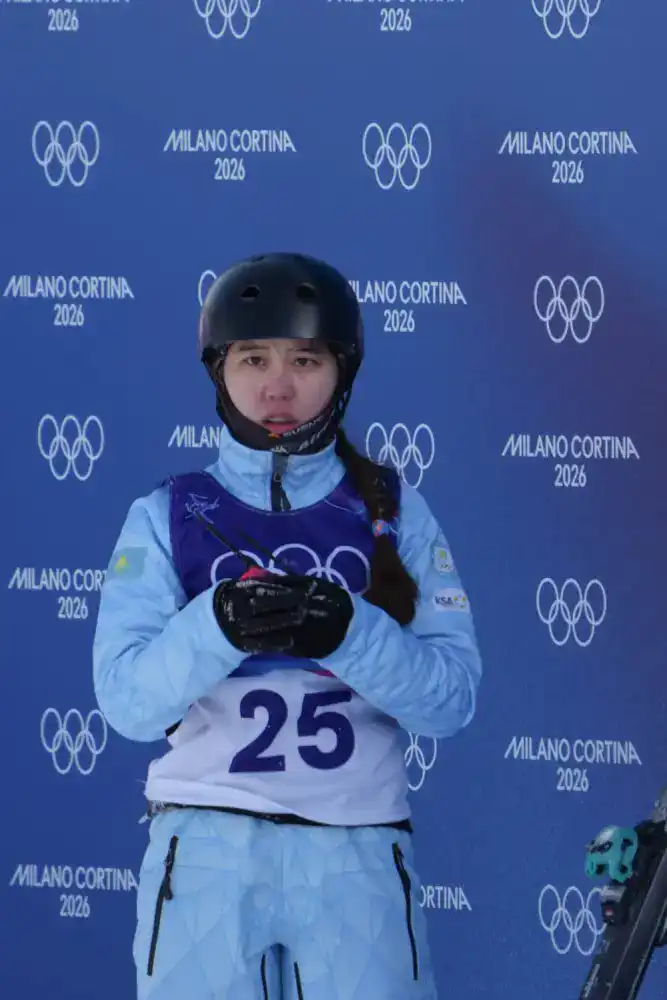 Аяна Жолдас Олимпиада Милан 2023 фристайл 21 место Астане