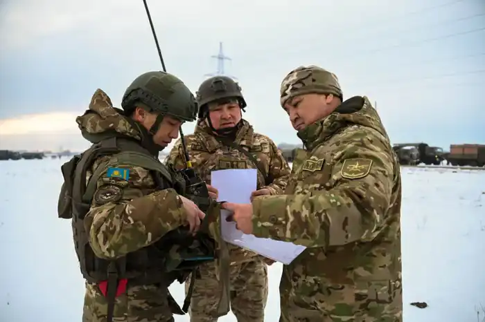 Масштабная проверка десантников в Алматинской области Астане