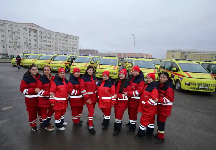 В Актау открыта новая станция скорой помощи с современным оборудованием Астане