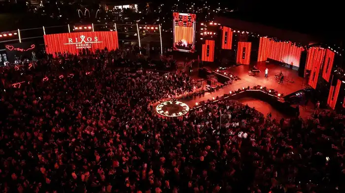 Лара Фабиан Rixos Radamis Sharm El Sheikh қонақүйінде өткен Валентин күніне арналған ауқымды концертте көрермендерді тәнті етті Астане