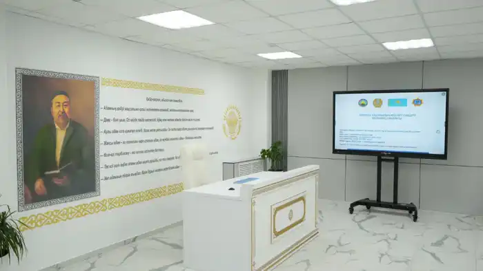 Глава МЧС открыл модернизированную пожарную часть в городе Хромтау (3)