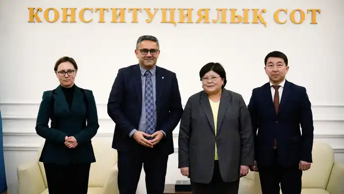 Работа Комиссии по конституционной реформе обсуждается с делегацией БДИПЧ ОБСЕ Астане