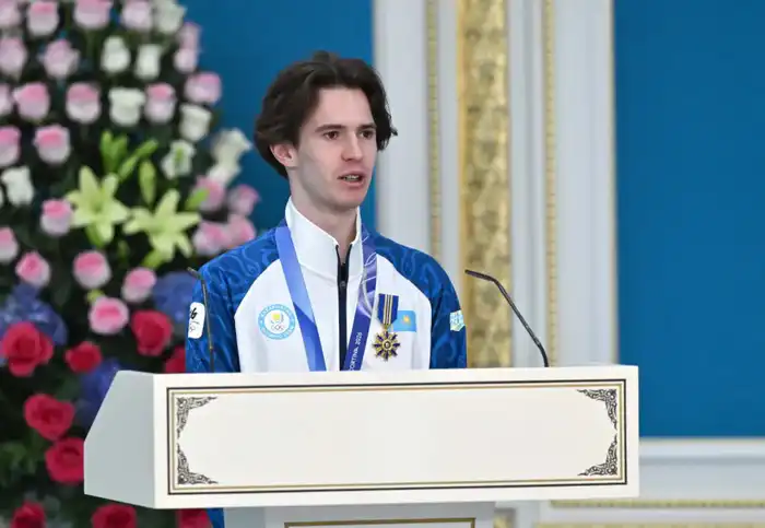 Михаил Шайдоров поблагодарил Президента и казахстанцев за поддержку после завоевания олимпийской медали Астане