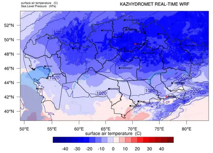 Внедрение высокоточного прогноза погоды на суперкомпьютере КазНУ: новый шаг в развитии метеорологии Казахстана Астане