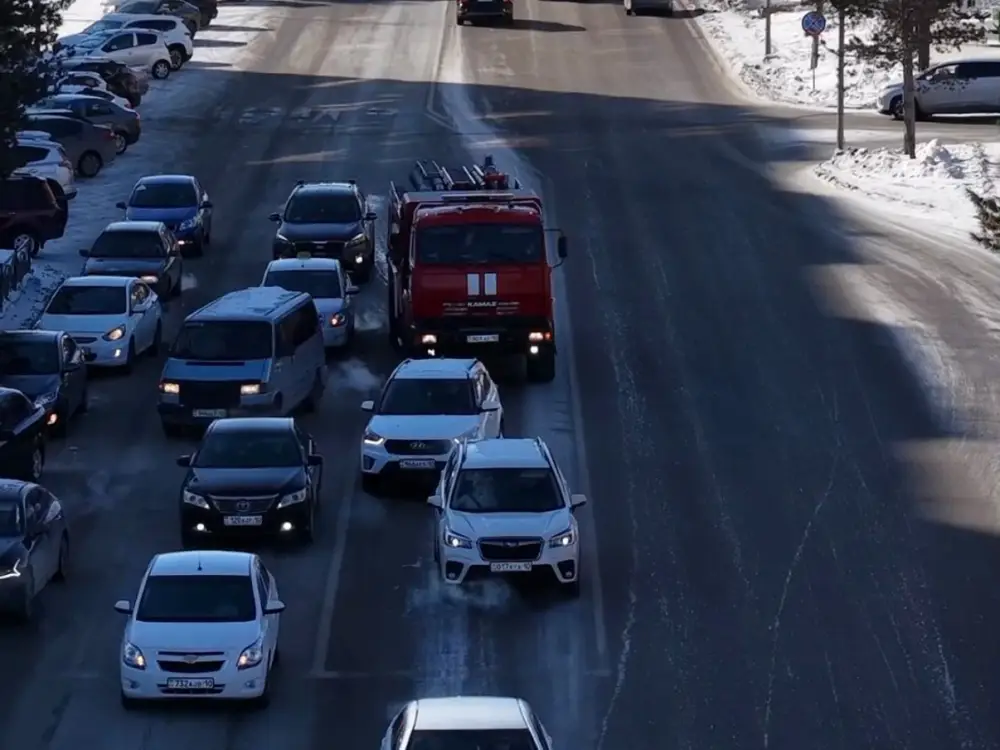Право на проезд ради жизни: акция «Жол бер!» в Костанае (2)