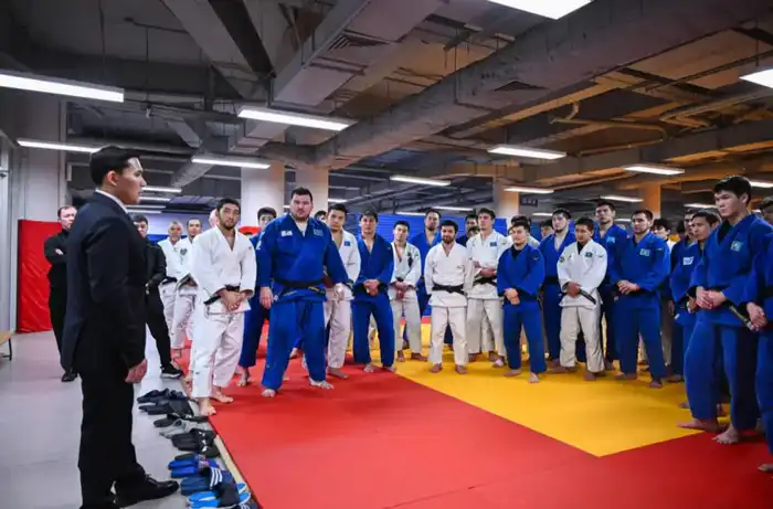 Ербол Мырзабосынов проверил готовность сборных Казахстана по дзюдо и лёгкой атлетике к международным соревнованиям Астане