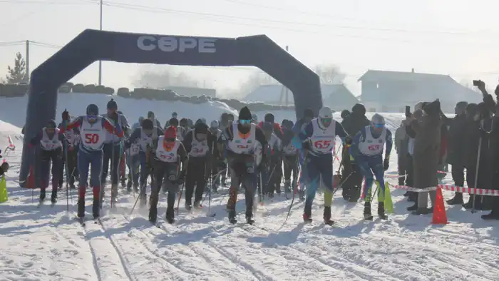 Лыжные марафонцы прокладывают новые горизонты в Каркаралинске Астане