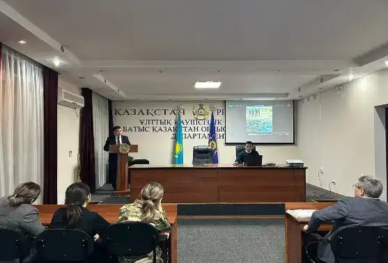 Проведено итоговое занятие группы ведения переговоров Западно-Казахстанского областного оперативного штаба по борьбе с терроризмом (2)