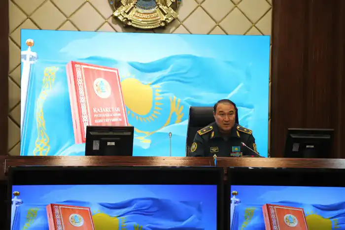 Разъяснение новой Конституции в МЧС Казахстана Астане