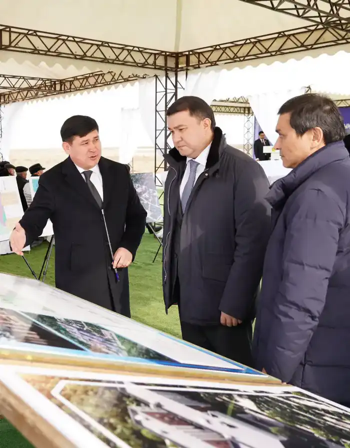 В ТУРКЕСТАНСКОЙ ОБЛАСТИ НАЧАЛОСЬ СТРОИТЕЛЬСТВО ПЕРИНАТАЛЬНОГО ЦЕНТРА НА 200 МЕСТ (6)